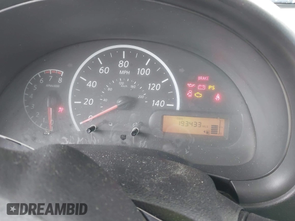 2014 Nissan Versa SV with VIN 3N1CN7AP3EL850625, listed as a IAAI auction lot 41786792 with 193,433 mi miles and . Bid and sale history available at carsss.com. Image 7.