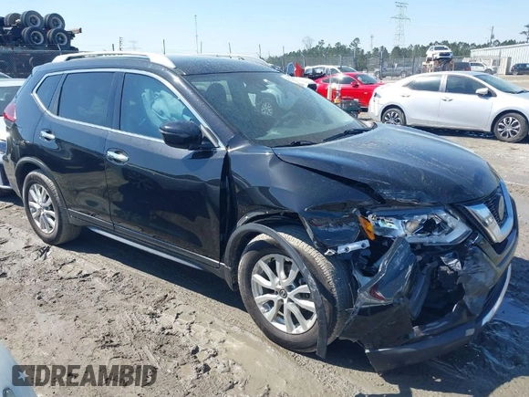 2019 Nissan Rogue SV with VIN 5N1AT2MT0KC724666, listed as a IAAI auction lot 41771234 with 177,679 mi miles. Bid and sale history available at carsss.com. Image 1.