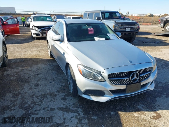 2016 Mercedes-Benz C 300 with VIN 55SWF4JB9GU166947, listed as a IAAI auction lot 41750046 with 64,407 mi miles and . Bid and sale history available at carsss.com. Image 1.