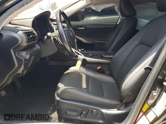 2020 Lexus IS 300 with VIN JTHAA1D21L5108510, listed as a Copart auction lot 56178025 with 57,239 mi miles and Non repairable. Bid and sale history available at DreamBid. Image 7.