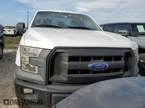 2016 Ford F-150 XL with VIN 1FTNF1EG1GKF41024, listed as a Copart auction lot 76582934 with 74,518 mi miles and Salvage title. Bid and sale history available at DreamBid. Image 5.