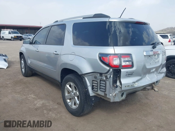 2015 GMC Acadia SLE с VIN 1GKKRPKD1FJ256985, выставлен на аукционе IAAI как лот 41792425 с пробегом 89 701 миль миль и . История ставок и продаж доступна на DreamBid. Изображение 3.