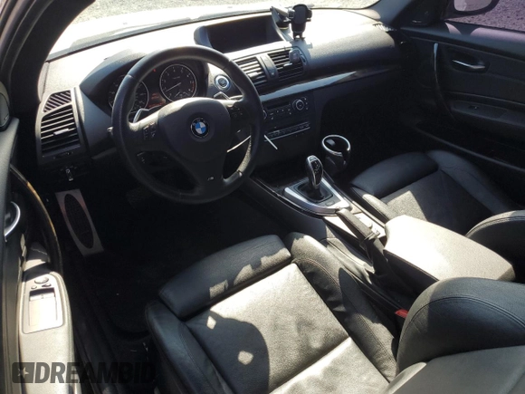2012 BMW 1 Series 135i with VIN WBAUC9C50CVM12704, listed as a Copart auction lot 53091505 with 81,052 mi miles and Salvage title. Bid and sale history available at DreamBid. Image 8.