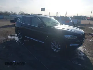 2021 BMW X3 xDrive30i with VIN 5UXTY5C04M9F57544, listed as a IAAI auction lot 41523775 with Not Provided miles and . Bid and sale history available at DreamBid. Image 1.