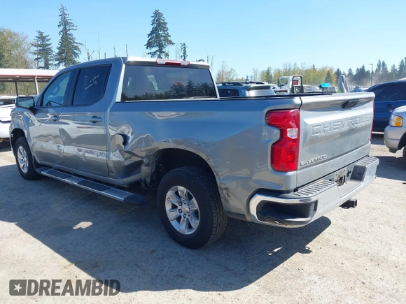 2024 Chevrolet Silverado 1500 LT with VIN 1GCPACED4RZ200574, listed as a IAAI auction lot 42031439 with 41,120 mi miles and . Bid and sale history available at DreamBid. Image 3.
