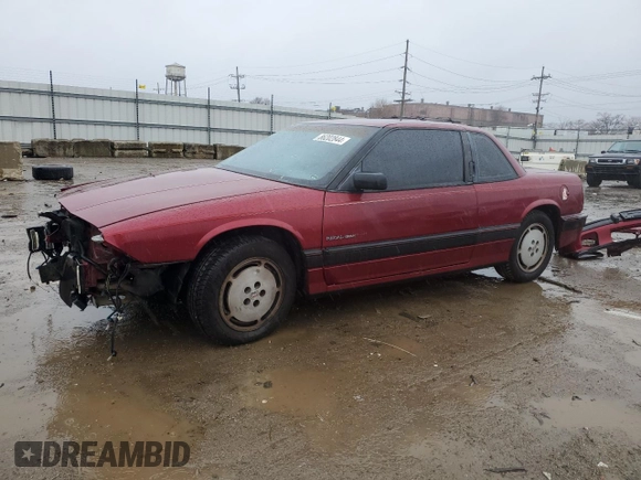 1989 Buick Regal with VIN 2G4WB14T0K1452712, listed as a Copart auction lot 86202844 with 165,184 mi miles and Salvage Title. Bid and sale history available at DreamBid. Image 1.