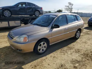 2003 Kia Rio with VIN KNADC165236167234, listed as a Copart auction lot 81564564 with 130,917 mi miles and Clean Title. Bid and sale history available at carsss.com. Image 1.