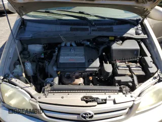 2003 Toyota Sienna LE with VIN 4T3ZF13C43U547824, listed as a Copart auction lot 76254094 with 255,766 mi miles and Salvage Title. Bid and sale history available at carsss.com. Image 12.