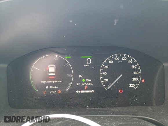 2023 Honda CR-V Sport Touring with VIN 2HKRS6H91PH203337, listed as a Copart auction lot 43698705 with 27,053 mi miles and Salvage Title. Bid and sale history available at DreamBid. Image 9.