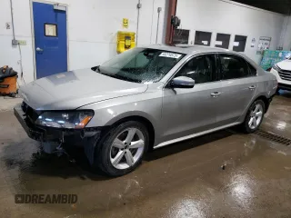 2013 Volkswagen Passat SE with VIN 1VWBM7A31DC012853, listed as a Copart auction lot 58274875 with Not provided miles and Clean title. Bid and sale history available at DreamBid. Image 1.
