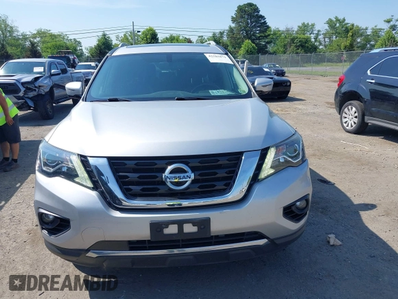 2018 Nissan Pathfinder SL with VIN 5N1DR2MMXJC631379, listed as a IAAI auction lot 42585871 with 92,610 mi miles and . Bid and sale history available at DreamBid. Image 12.