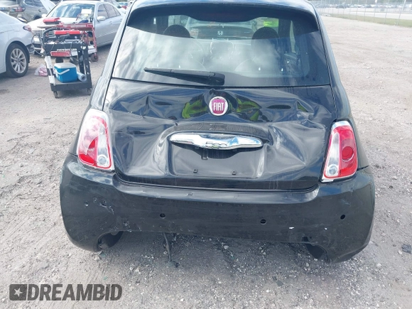 2016 FIAT 500e with VIN 3C3CFFGE5GT184059, listed as a IAAI auction lot 40993349 with 47,833 mi miles and . Bid and sale history available at DreamBid. Image 6.