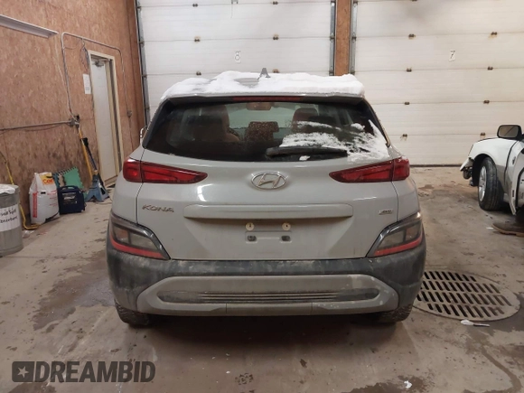 2023 Hyundai Kona SE with VIN KM8K2CAB5PU970137, listed as a IAAI auction lot 41493226 with 47,809 mi miles. Bid and sale history available at carsss.com. Image 16.