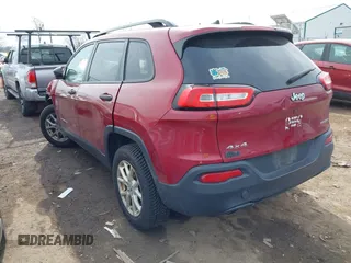 2016 Jeep Cherokee Sport with VIN 1C4PJMAB6GW191398, listed as a IAAI auction lot 42029572 with 214,790 mi miles and . Bid and sale history available at DreamBid. Image 3.