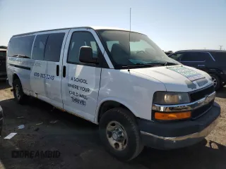 2008 Chevrolet Express Passenger z VIN 1GAHG39K381169612, wystawiony jako Copart lot #48710805 z przebiegiem 73 688 mil mil oraz Czysty tytuł • Clean title. Historia ofert i sprzedaży dostępna na DreamBid. Obrazek 4.