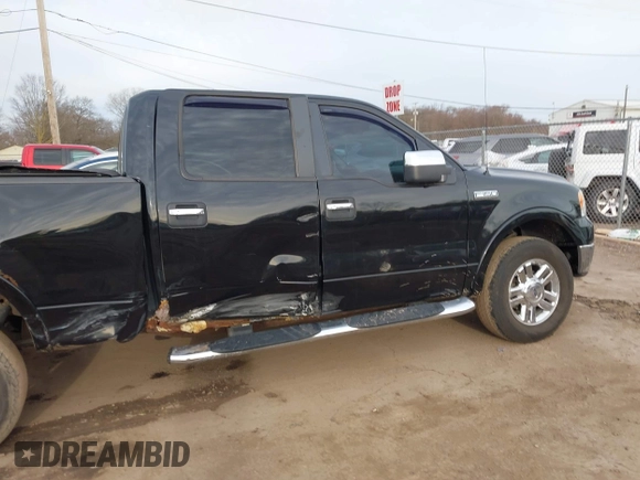 2008 Ford F-150 XLT with VIN 1FTPW14V68FA69776, listed as a IAAI auction lot 41823304 with 0 mi miles. Bid and sale history available at carsss.com. Image 6.
