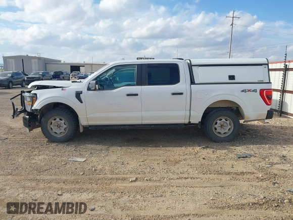 2023 Ford F-150 XL with VIN 1FTFW1E54PKD38809, listed as a IAAI auction lot 41656998 with 29,343 mi miles. Bid and sale history available at carsss.com. Image 14.