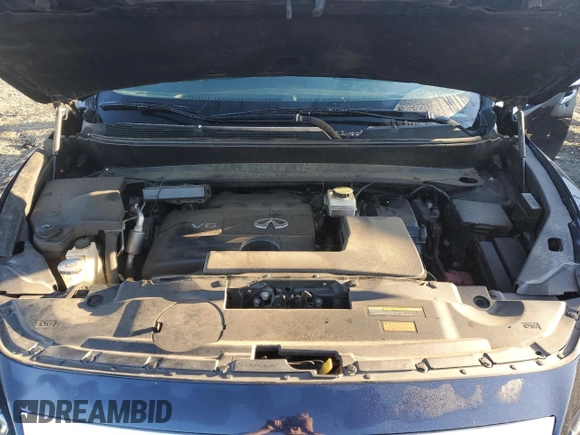 2020 Infiniti QX60 Pure with VIN 5N1DL0MN3LC514213, listed as a Copart auction lot 49031565 with 103,459 mi miles and Salvage Title. Bid and sale history available at DreamBid. Image 12.