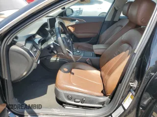 2013 Audi A6 Premium Plus with VIN WAUGGAFC8DN008838, listed as a Copart auction lot 58754475 with 162,375 mi miles and Salvage title. Bid and sale history available at DreamBid. Image 7.