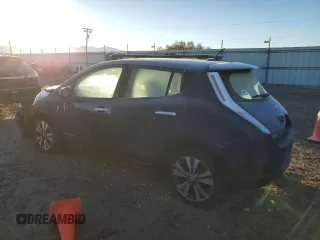 2017 Nissan LEAF SL with VIN 1N4BZ0CP1HC305482, listed as a Copart auction lot 78653914 with 38,079 mi miles and Salvage Title. Bid and sale history available at carsss.com. Image 2.