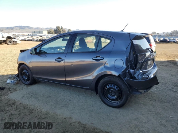 2012 Toyota Prius One with VIN JTDKDTB34C1522795, listed as a Copart auction lot 42779115 with 80,581 mi miles and Salvage Title. Bid and sale history available at carsss.com. Image 2.