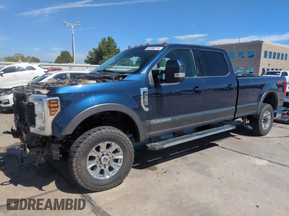 2019 Ford F-350 XL z VIN 1FT8W3BT3KEG03928, wystawiony jako Copart lot #62498715 z przebiegiem 158 798 mil mil oraz Szkoda całkowita • Salvage title. Historia ofert i sprzedaży dostępna na DreamBid. Obrazek 1.