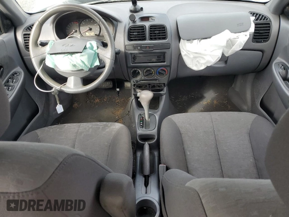 2003 Hyundai Accent GL with VIN KMHCG45C63U485420, listed as a Copart auction lot 48251265 with 139,179 mi miles and Salvage Title. Bid and sale history available at carsss.com. Image 8.