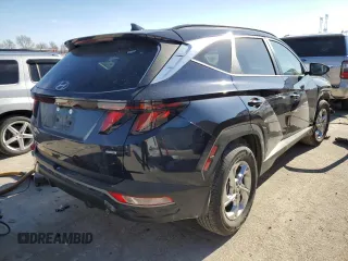 2024 Hyundai Tucson SEL with VIN KM8JBCDE5RU283664, listed as a Copart auction lot 41964575 with 16,818 mi miles and Salvage Title. Bid and sale history available at carsss.com. Image 3.