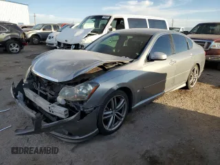 2006 Infiniti M Sport z VIN JNKAY01E06M103149, wystawiony jako Copart lot #77638724 z przebiegiem 214 828 mil mil oraz Szkoda całkowita • Salvage title. Historia ofert i sprzedaży dostępna na DreamBid. Obrazek 1.