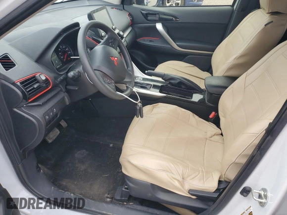 2024 Mitsubishi Eclipse Cross LE with VIN JA4ATVAA1RZ051378, listed as a Copart auction lot 61043245 with 19,400 mi miles and Salvage title. Bid and sale history available at DreamBid. Image 7.