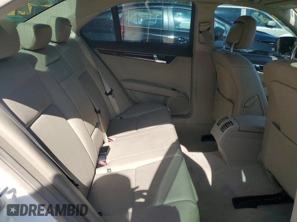 2009 Mercedes-Benz C 300 Sport with VIN WDDGF54X59R043359, listed as a Copart auction lot 61818785 with 113,448 mi miles and Salvage title. Bid and sale history available at DreamBid. Image 10.