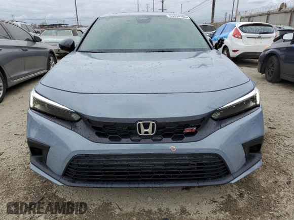 2024 Honda Civic Si with VIN 2HGFE1E57RH473667, listed as a Copart auction lot 53494905 with 12,576 mi miles and Salvage title. Bid and sale history available at DreamBid. Image 5.