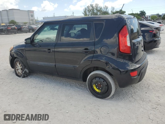 2013 Kia Soul + z VIN KNDJT2A64D7534190, wystawiony jako Copart lot #57586195 z przebiegiem Nie podano mil oraz Szkoda całkowita • Salvage title. Historia ofert i sprzedaży dostępna na DreamBid. Obrazek 2.