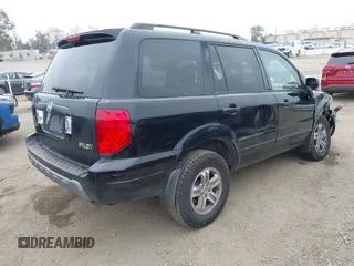 2005 Honda Pilot EX-L с VIN 2HKYF18565H566536, выставлен на аукционе IAAI как лот 42283758 с пробегом 131 630 миль миль и . История ставок и продаж доступна на DreamBid. Изображение 4.