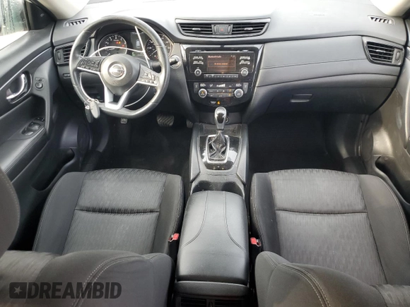 2017 Nissan Rogue SV with VIN KNMAT2MT1HP555957, listed as a Copart auction lot 62480165 with 210,247 mi miles and Salvage title. Bid and sale history available at DreamBid. Image 8.
