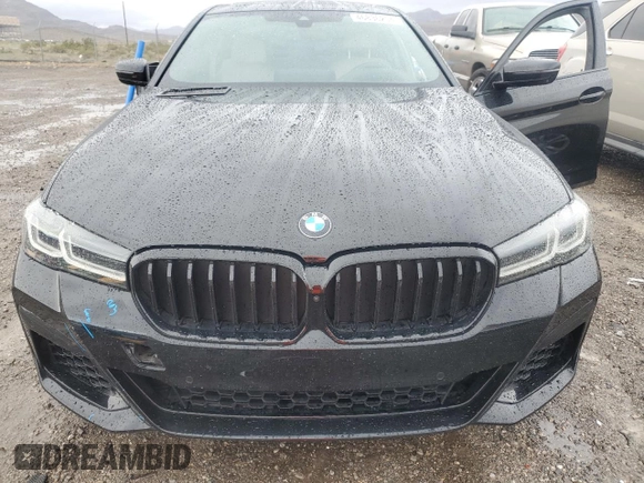 2022 BMW 5 Series M550i xDrive with VIN WBA13BK02NCH84353, listed as a Copart auction lot 46836204 with Not provided miles and Salvage title. Bid and sale history available at DreamBid. Image 11.