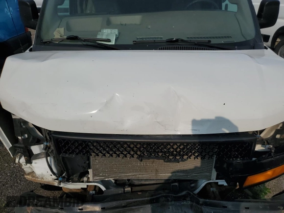 2018 Chevrolet Express Cargo with VIN 1GCWGAFP9J1241003, listed as a Copart auction lot 58662385 with Not provided miles and Salvage title. Bid and sale history available at DreamBid. Image 12.