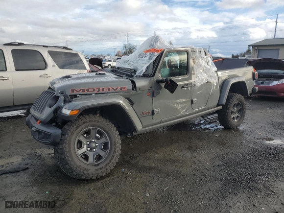 2023 Jeep Gladiator Mojave with VIN 1C6JJTEG8PL541953, listed as a Copart auction lot 80982484 with 0 mi miles and Salvage Title. Bid and sale history available at carsss.com. Image 1.