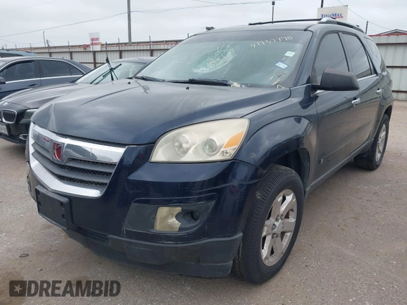 2008 Saturn Outlook XR z VIN 5GZER23798J264807, wystawiony jako IAAI lot #41737790 z przebiegiem 168 755 mil mil oraz . Historia ofert i sprzedaży dostępna na DreamBid. Obrazek 2.
