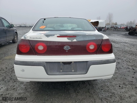 2001 Chevrolet Impala with VIN 2G1WF52E419316550, listed as a Copart auction lot 84088714 with 0 mi miles and Salvage Title. Bid and sale history available at carsss.com. Image 6.
