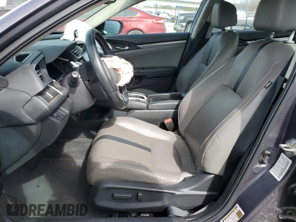 2016 Honda Civic EX-L with VIN 19XFC1F7XGE005221, listed as a Copart auction lot 45102294 with Not provided miles and Salvage title. Bid and sale history available at DreamBid. Image 7.