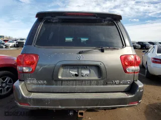 2006 Toyota Sequoia SR5 with VIN 5TDBT44A36S265835, listed as a Copart auction lot 47390225 with 240,775 mi miles and Salvage Title. Bid and sale history available at carsss.com. Image 6.