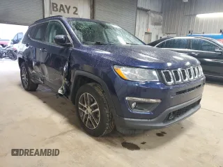 2020 Jeep Compass Latitude with VIN 3C4NJDBB2LT216688, listed as a Copart auction lot 72684474 with 99,763 mi miles and Salvage Title. Bid and sale history available at DreamBid. Image 4.