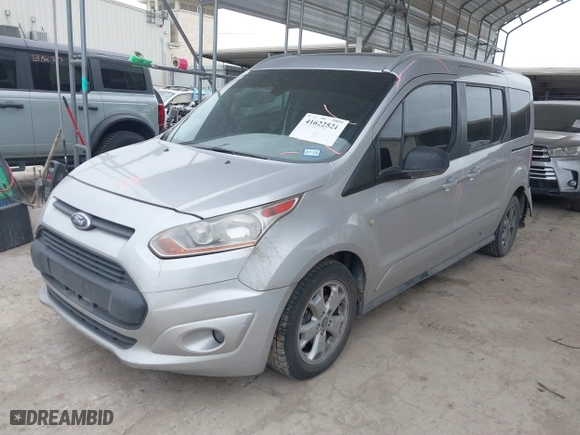 2016 Ford Transit Connect Wagon XLT with VIN NM0GE9F79G1233126, listed as a IAAI auction lot 41622521 with 240,033 mi miles. Bid and sale history available at carsss.com. Image 17.