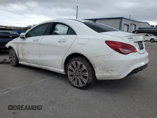 2018 Mercedes-Benz CLA with VIN WDDSJ4EB6JN672128, listed as a Copart auction lot 68533122 with 0 mi miles. Bid and sale history available at carsss.com. Image 2.
