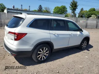 2021 Honda Pilot EX-L with VIN 5FNYF6H5XMB098322, listed as a Copart auction lot 54908275 with 0 mi miles and Salvage Title. Bid and sale history available at carsss.com. Image 3.