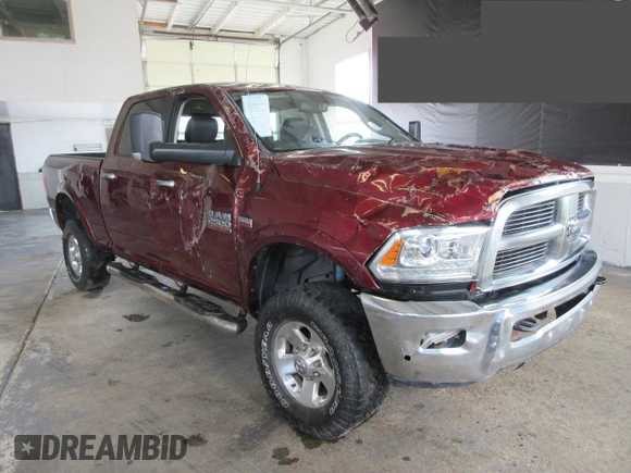 2017 Ram 2500 Laramie Power Wagon with VIN 3C6TR5FJ3HG538321, listed as a Copart auction lot 72626114 with 77,700 mi miles and Salvage title. Bid and sale history available at DreamBid. Image 1.