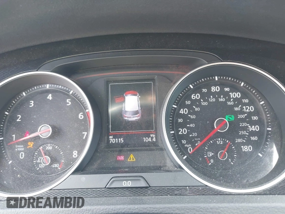 2017 Volkswagen GTI S z VIN 3VW4T7AU7HM033778, wystawiony jako IAAI lot #42059426 z przebiegiem 70 115 mil mil oraz . Historia ofert i sprzedaży dostępna na DreamBid. Obrazek 7.