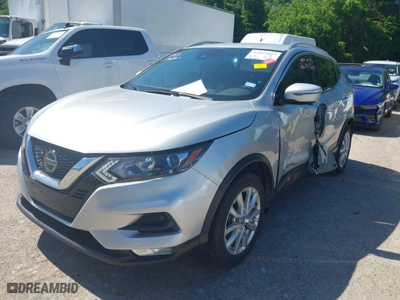 2022 Nissan Rogue Sport SV with VIN JN1BJ1BW0NW487477, listed as a IAAI auction lot 42075815 with 37,362 mi miles. Bid and sale history available at carsss.com. Image 17.