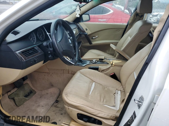 2004 BMW 5 Series 530i z VIN WBANA735X4B807183, wystawiony jako Copart lot #59941795 z przebiegiem 192 446 mil mil oraz Szkoda całkowita • Salvage title. Historia ofert i sprzedaży dostępna na DreamBid. Obrazek 7.